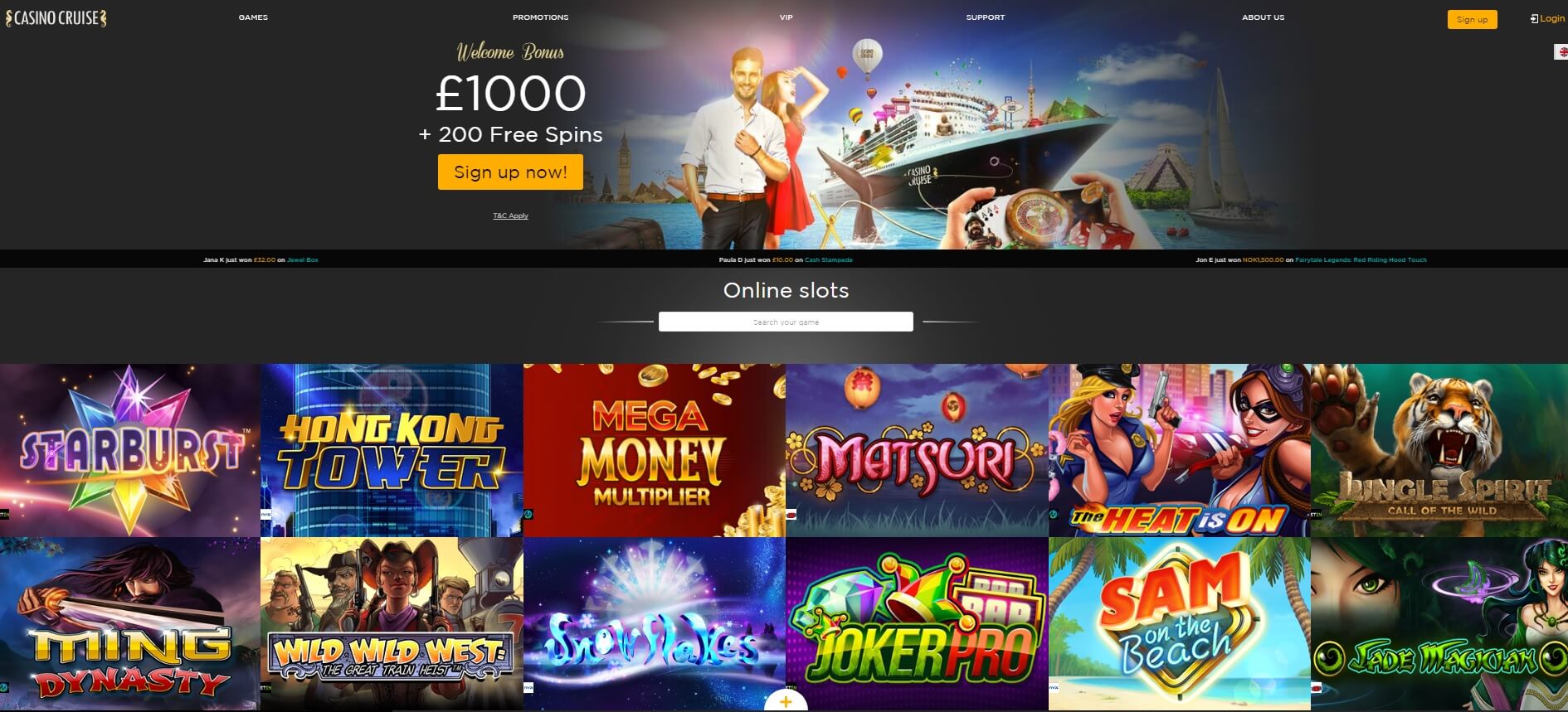 casino cruise online casino games and slots
